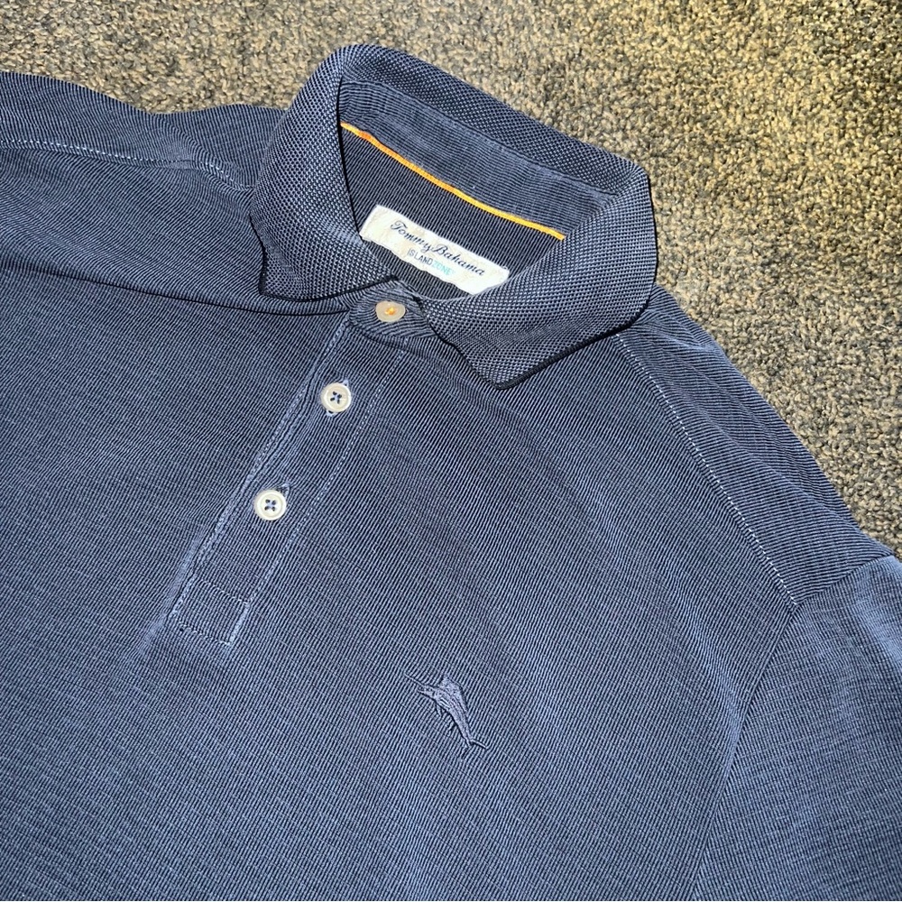 Tommy Bahama Island Zone Coastal Crest Short Sleeve Polo Shirt Men’s Small